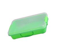 Plateaux de en plastique, conteneurs de jeu sensoriels empilables avec couvercle pour le stockage d ' artisanat en extérieur et en intérieur, conteneurs de stockage empilables multicolores, bac