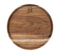 Plateaux de service en bois - Présentoir étanche pour décoration d'intérieur - Plateau décoratif en bois - Pour fromage, , gâteau, collation, fruits, bougie, salon, bureau, restaurant, bar, ferme,