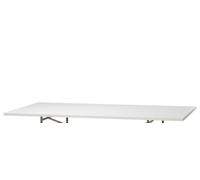 Plateaux de table Eiermann Mélamine Richard Lampert - LAMPERT MELAMIN WEISS ABS 180X90
