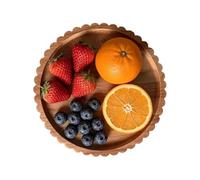Plateaux en bois pour décoration de maison - Présentoir rustique, plateau table basse et assiette apéritifs | pour fromage, charcuterie, , gâteau, bonbons, fruits, bougies, maison, cuisine