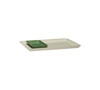 Plateaux en céramique vert, lot de 2 - Hübsch, Amare - 20x10x2 cm