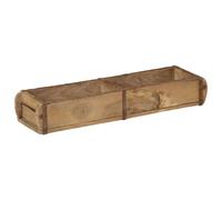 Plateaux vidaXL 4 pcs 60,5x15x9 cm en bois massif recyclé