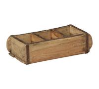 plateaux vidaXL 4 pièces 30x14x9 cm en bois massif récupéré