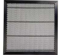 Plateforme de découpe avec banc en alliage d'aluminium, table de travail 400 x 400 mm, structure en treillis