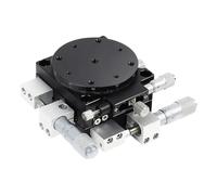 Plateforme de découpe manuelle avec table coulissante, table de traduction, rail de guidage linéaire pour coupes et ajustements de précision