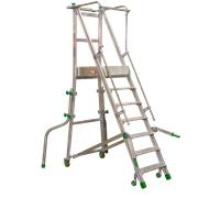 Plateforme de magasinage aluminium 11 marches 150 kg - 835007661