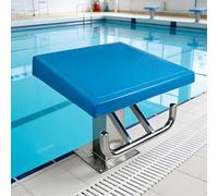 Plateforme de Plongeon inclinée à 15° - Plongeoir Robuste en Acier Inoxydable 304, antidérapant, capacité de Charge de 600 LB, idéal pour l'entraînement, la compétition et Les Loisirs.