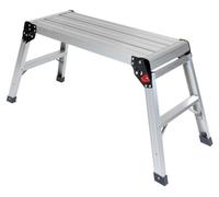 Plateforme de travail - Aluminium - Pliable - 760 x 300 mm - Jusqu'à 150 kg