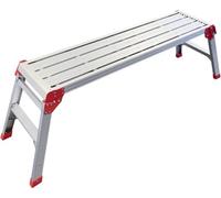 Plateforme de travail pliante - L. 1m20 - en aluminium - PL120 - hauteur de travail max. 2,5M