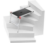 Plateforme de travail pour escalier en aluminium Hailo TP2 Pro G