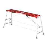 Plateforme de travail, tabouret de cheval pliable, support unique, échafaudage en alliage d'aluminium, pour décoration de la maison, articles de levage, peinture murale