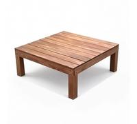 Plateforme Extérieure en Bois, Estrade Surélevée à Lattes Drainantes | Revêtement de Sol Extérieur avec Surface Antidérapante, pour Balcon Camping Marches de Porche(90x90x30cm/35.4x35.4x11.8in)