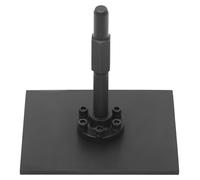 Plateforme vibrante, construction robuste, utilisation polyvalente, noir