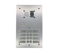 Platine 14Bp Type Av4 Vidéo + Module Mh Inclus - COMELIT AV2014VIPTT