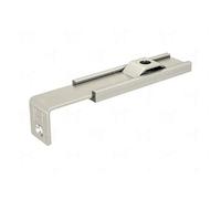 Platine d'angle à visser en extrémité pour porte SAF - - 11036L-1