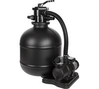 PLATINE DE FILTRATION A SABLE 8,5M3H WATERCLIP 40010 39 X 38 X 58,5 CM NOIR