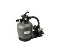PLATINE DE FILTRATION A SABLE 8,5M3H WATERCLIP 40010 39 X 38 X 58,5 CM NOIR
