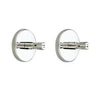 Platine de raccordement DELABIE pour barre de rideau de douche - 2392