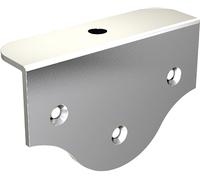 Platine équerre fixation sur plat M10 MANTION - Trou taraudé - 28x95xH.62 mm - 0037