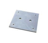 Platine fixation - RENZ - Pied elliptique - Acier - Installation stable