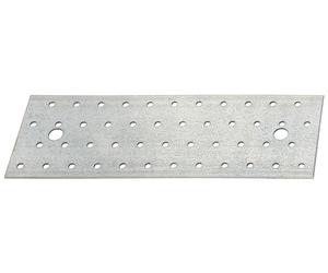 Platine multi-trous 240x80x2 Galva Alberts - 332006