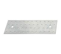 Plaque perforée Alberts | galvanisé sendzimir | 240 x 80 mm | set de 25 pièces