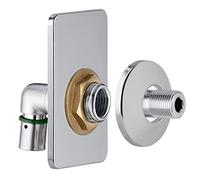 Platine sortie de cloison simple PER à sertir Ø16 pour chauffage FIXSYSTEM
