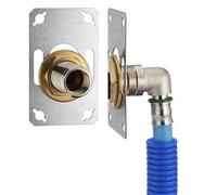 Platine sortie de Cloison simple PER à Sertir Ø16 pour machine à laver FIXSYSTEM