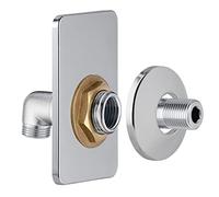 Platine sortie de cloison simple universel Mâle 15x21 (1/2) pour chauffage FIXSYSTEM