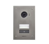 Platine vidéo inox, 2 fils intégral, encastrée, IP54 et IK08, pour JV - AIPHONE JVDVF