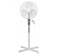 Platinet PRSF16W Ventilateur sur pied haute puissance 40 W avec télécommande Blanc