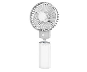 PLATINET Ventilateur de Bureau Rechargeable avec Batterie Externe 4000 mAh 3 étapes