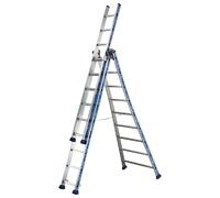 Platinium 3 sections 2443612 Échelle transformable aluminium 8,59 m