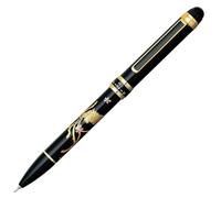 PLATINUM 3 caractéristiques Sharp Writing Ballpoint Pen + Noir + Rouge Ho-Oh MWB5000RM # 17 Nian Stylo moderne Makie (importation japonaise)