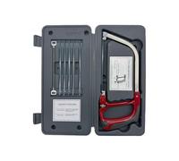 Platinum Magic Saw Kit de scie à chantourner multi-matériaux pour bois, métal, carrelage, verre comprenant 6 lames, lame diamantée, coupe-rouleau et étui rigide