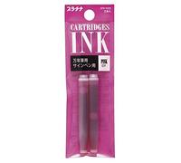 Platinum Preppy 4280219 Lot de 2 cartouches de recharge pour stylo plume et marqueur Rose