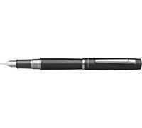 PLATINUM Procyon PNS5000-1 Stylo-plume moyen - Taille M - Couleur : noir Mica Shadow Mica - Fait à la main - Avec boîte cadeau - 1 pièce (1 pièce)