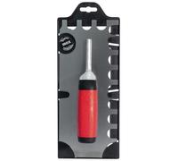 PLATOIR A COLLE INOX 28X12 MONTURE ALU DEMI-LUNE 20X20 TALIAPLAST - 440111