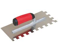 PLATOIR A COLLE INOX 28X12 MONTURE ALU DENTS 15X15MM TALIAPLAST - 440117