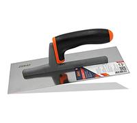 EDMA – Platoir à enduit – lame inox courbée – 280 x 120 mm