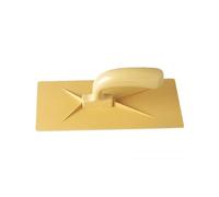 Platoir à Gréser en Polystyrène Choc - pour Lisser Enduits, Stuc, Finitions et Cires - Poignée Ouverte Ergonomique - Lissage sans Traces sur Enduits Naturels Humides