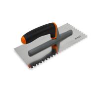 Platoir cranté 280 mm EDMA 6x6 mm - 255655