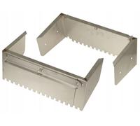 Platoir cranté INOX 600 mm, Dents 10 x 10 mm, Outil pour étaler la Colle