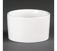 Plats à four Olympia en faïence blanche 9 cm (12 pièces)