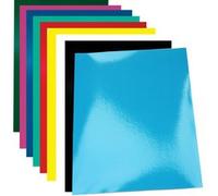 Plats de couverture Chromolux, brillant, A4, rouge
