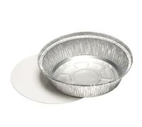 Plats en aluminum avec couvercles rond 770 ml Ø…