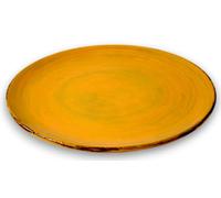 Plats en terre cuite Terre, Antique Assiette plate Ø 26 cm jaune ocre antique - Artisanat italien pour votre table