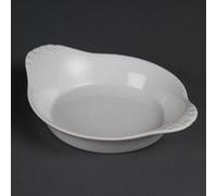 Plats ronds à oreilles blancs olympia 26(h)x170(l)x140(p)mm G