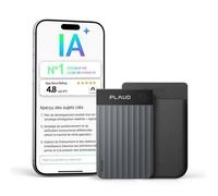 Plaud Note Pro Enregistreur vocal IA - Transcription et résumé IA - 112 langues - Réunions et appels - 64 Go - Noir, étui noir