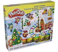 Play-Doh - B21999 - Jouet à modeler - Calendrier de l'Avent de Noël - Comprend 5 pots de couleurs